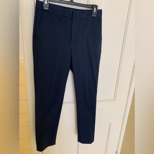 Banana Republic, High Rise Slim Ankle Pant, Navy, Size 6